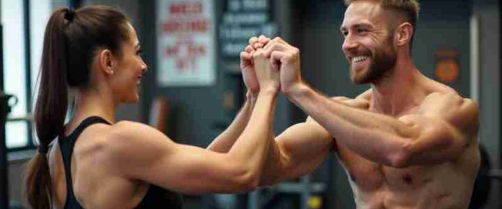 5 Benefits of Working Out with a Partner - Club16 Fitness Blog, Concept art for illustrative purpose, tags: een - Monok